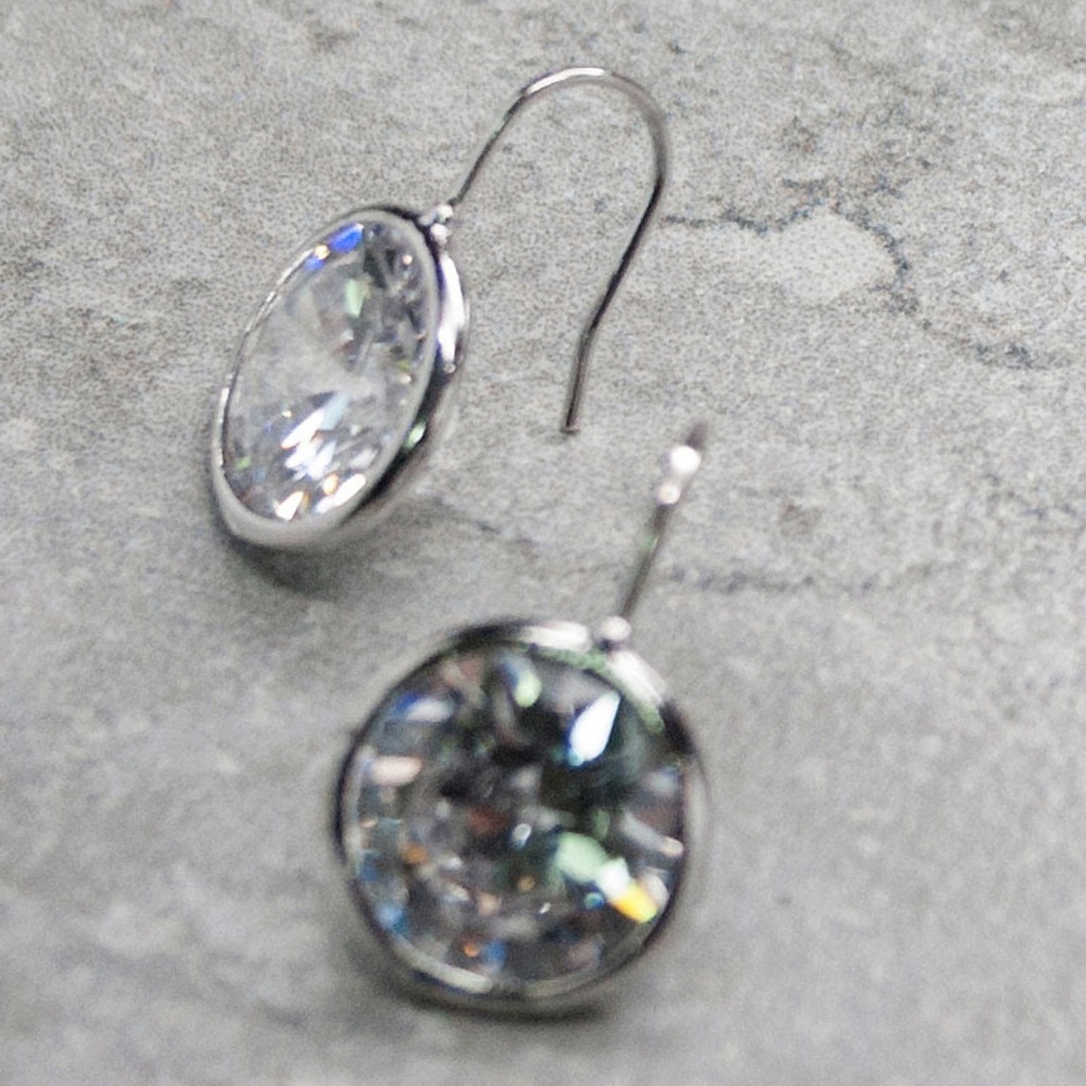Sparkly crystal earrings